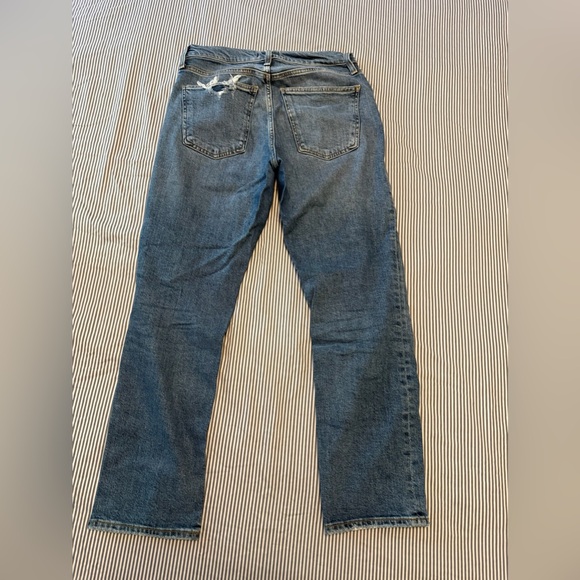 Agolde stretch straight leg ankle jeans - Picture 2 of 2
